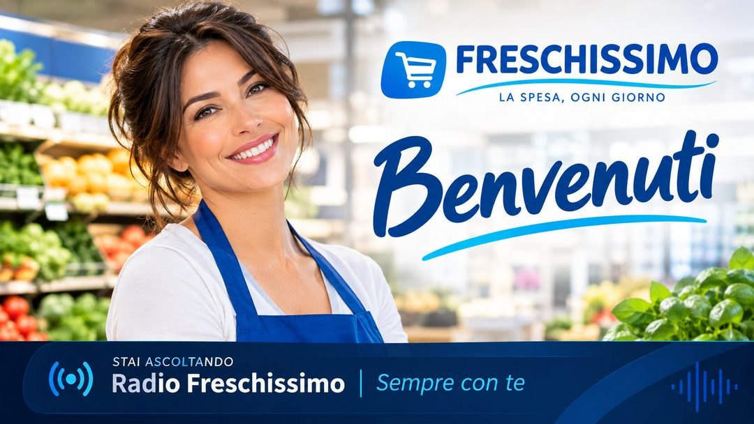 Regia Schermi in azione: schermo Freschissimo in punto vendita